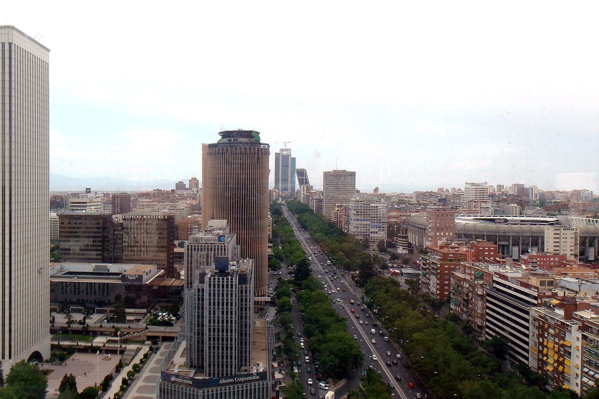 Paseo de la Castellana, Madrid